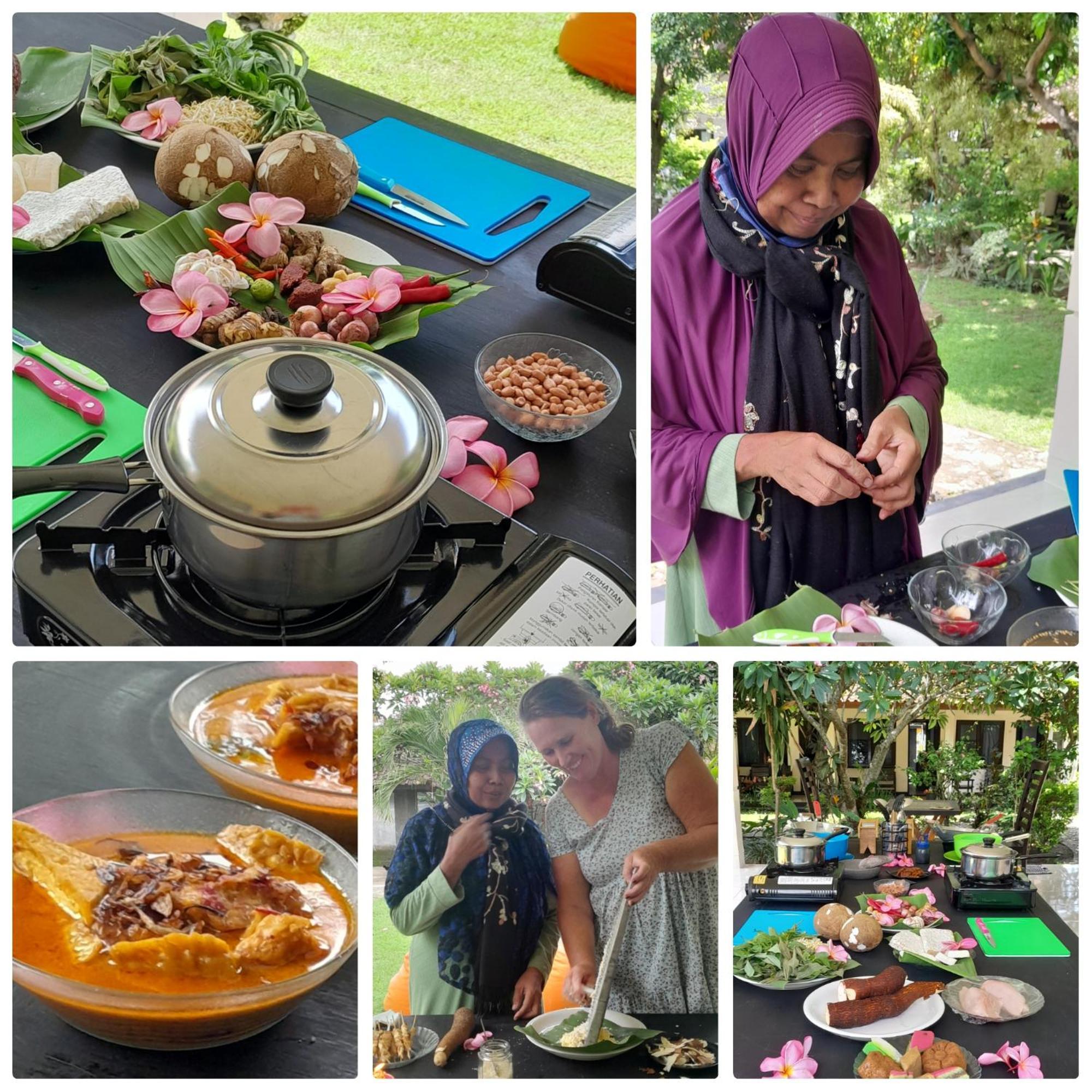 Indah Homestay And Cooking Classes Senggigi Eksteriør billede